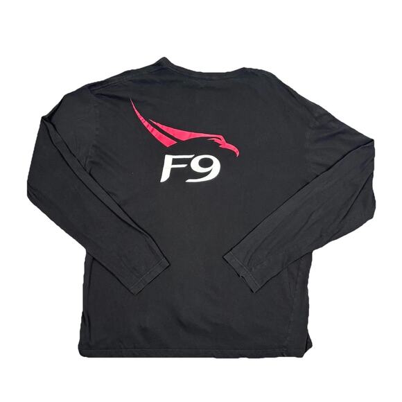 Authentic SpaceX Starship 2XL Shirt Black Rockets Falcon 9 Launch Long Sleeve - Picture 1 of 9